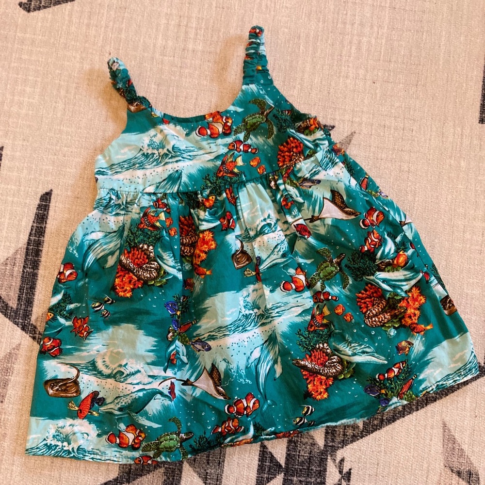 Aloha Republic Under the Sea Dress, 1T - Picture 9 of 9